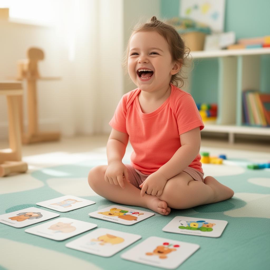 A speech therapist gently working with a young child during an assessment